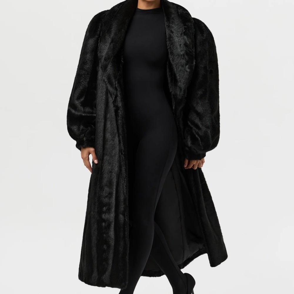 Naked Wardrobe Black Trench Coat